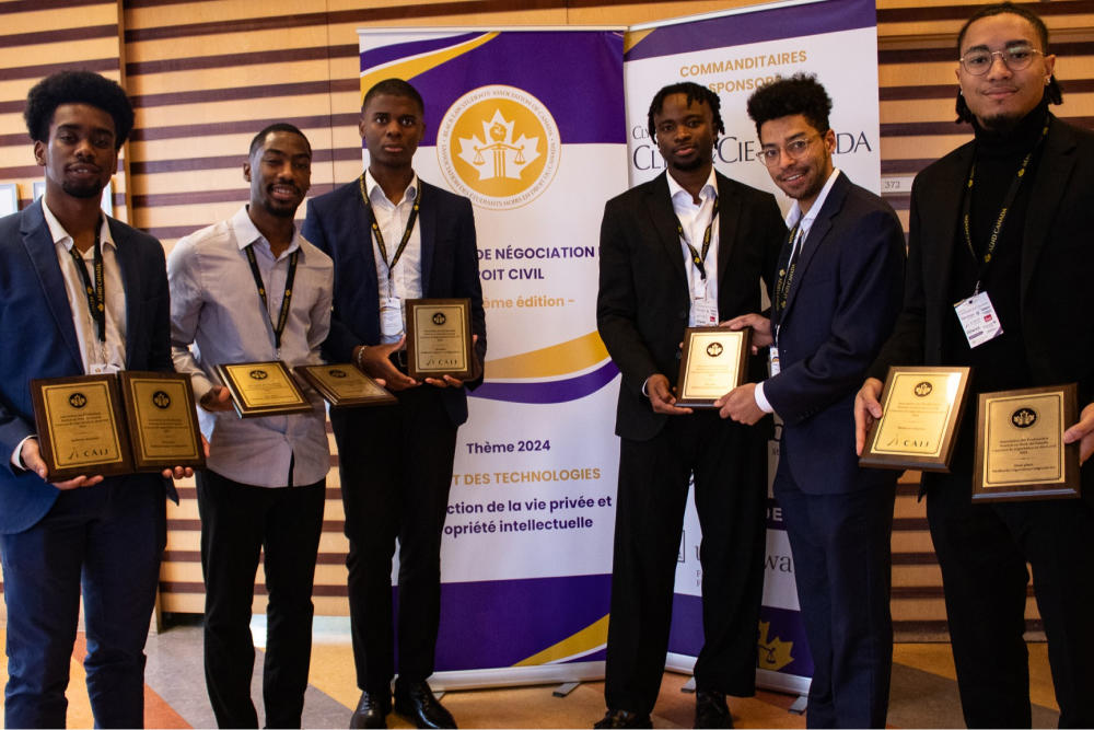 Gagnants concours de négociation droit civil 2024