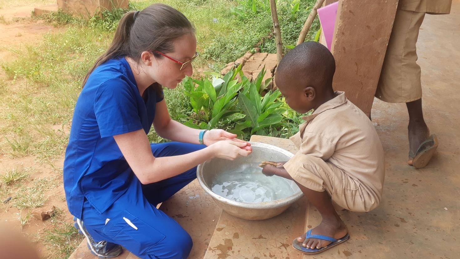 A member of the Francophone Affairs office of the Faculty of Medicine in Benin