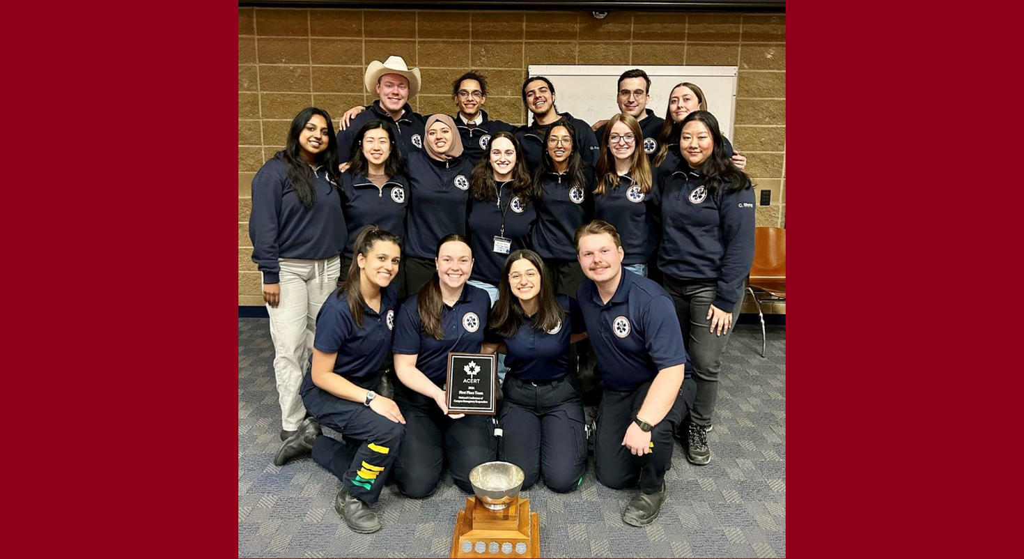 award winning VCRT delegation from uOttawa