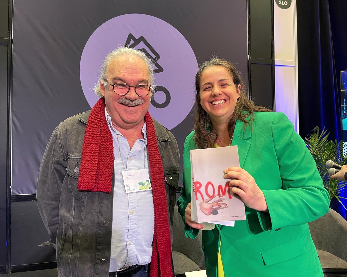 Portrait de Jean Marc Dalpé et Myriam Legault-Beauregard