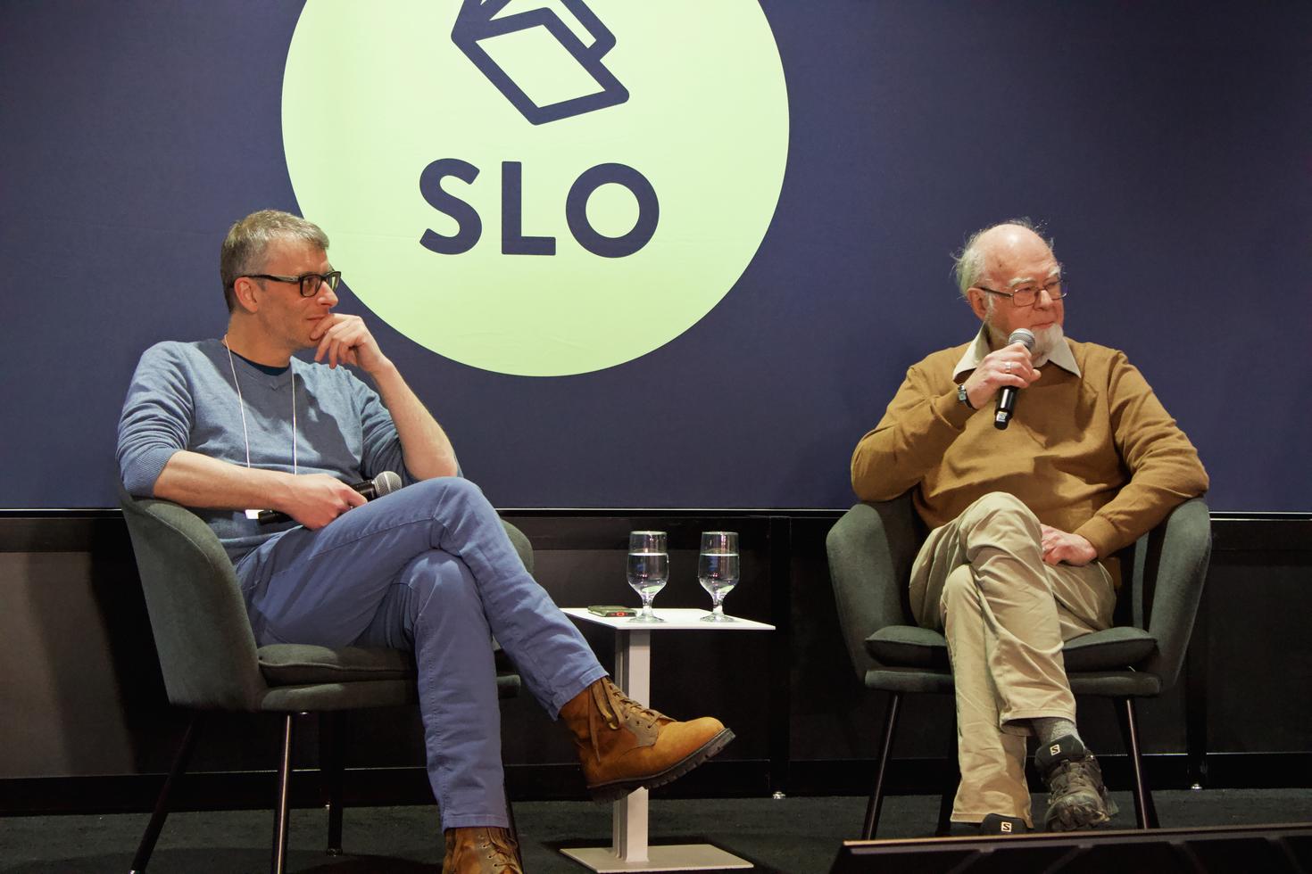 Portrait de Nelson Charest et François Paré