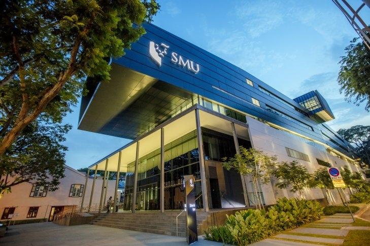 L'édifice du Singapore Management University School of Law.