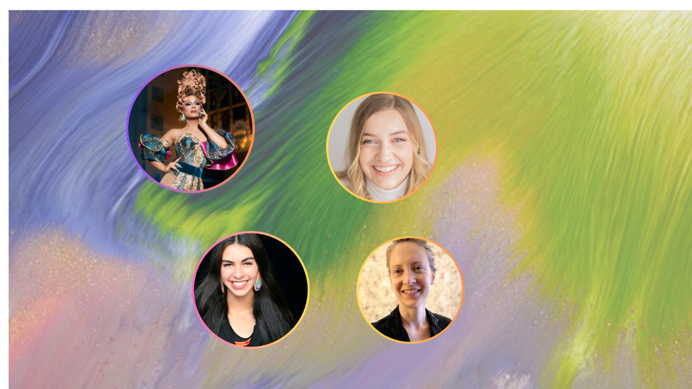 Photo : Adriana The Bombshell, Amélie Trottier, Makhena Rankin-Guérin and Emmanuelle Lambert-Lemoine