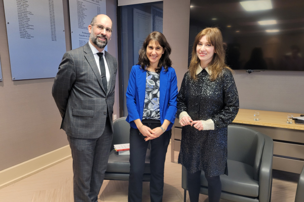 Nicolas Vermeys, Celine Castets-Renard et Marieve Lacroix