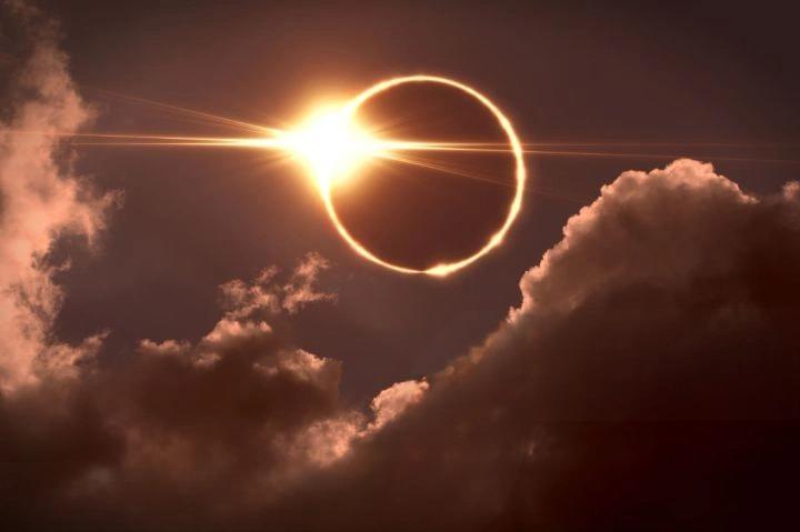 Une éclipse solaire