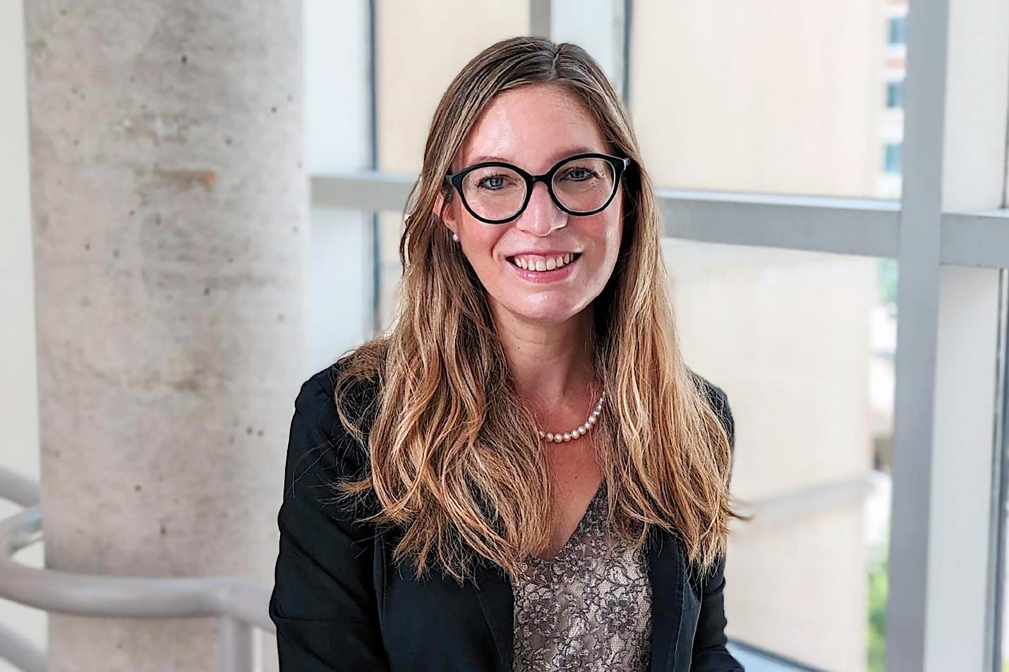 Claudia Bouliane, Professor in the French department of the Faculty of Arts, University of Ottawa