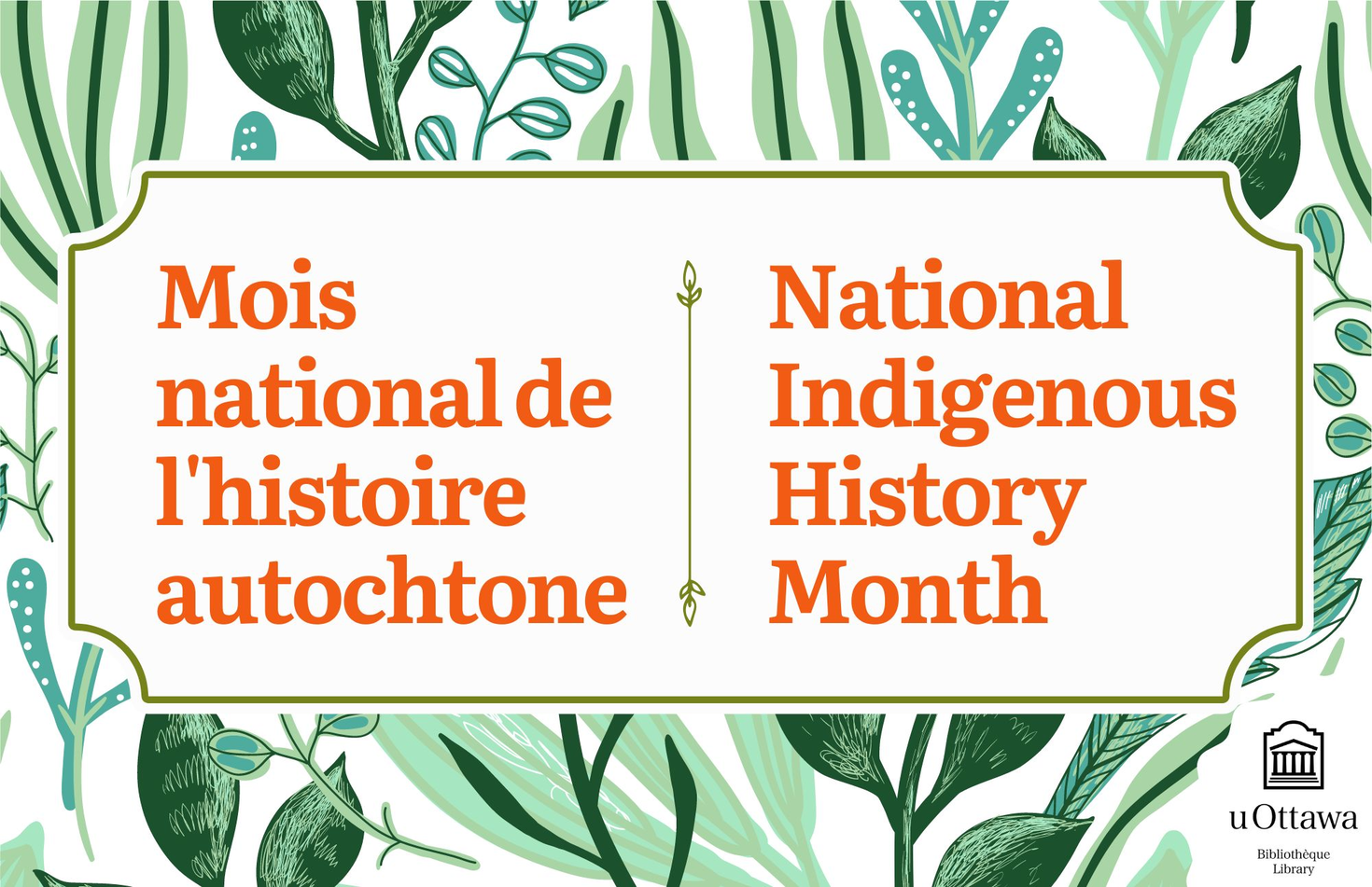 Affiche du mois national de l'histoire autochtone