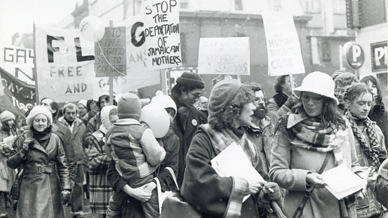 Stop the Deportation of Jamaican Mothers,” International Women’s Day Rally in Toronto (11 March 1978), Archives and Special Collections, University of Ottawa, 10-001-S3-I192