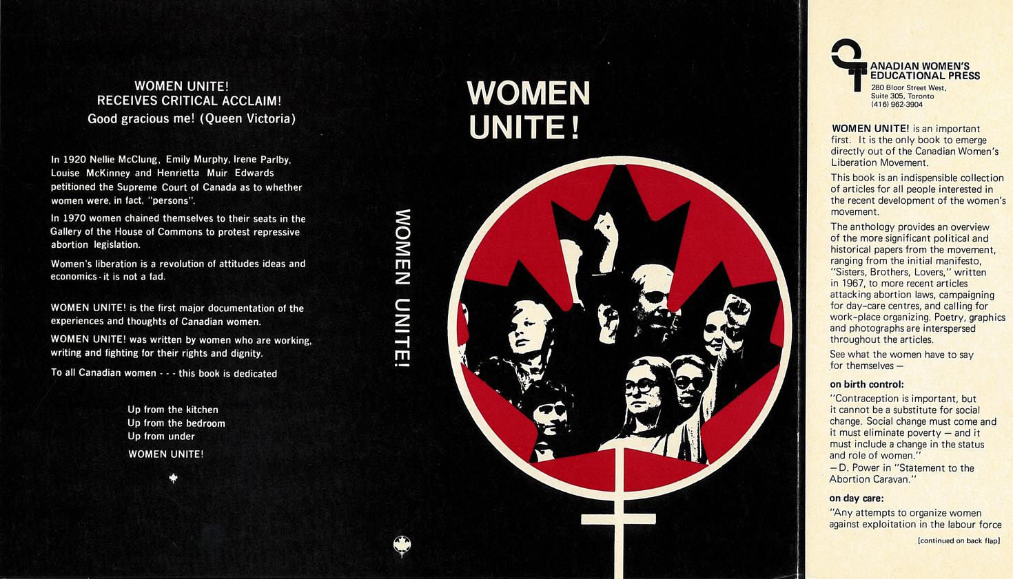 Women Unite!. - 1972.- Affiche. ACMF 10-001-S5-I225.
