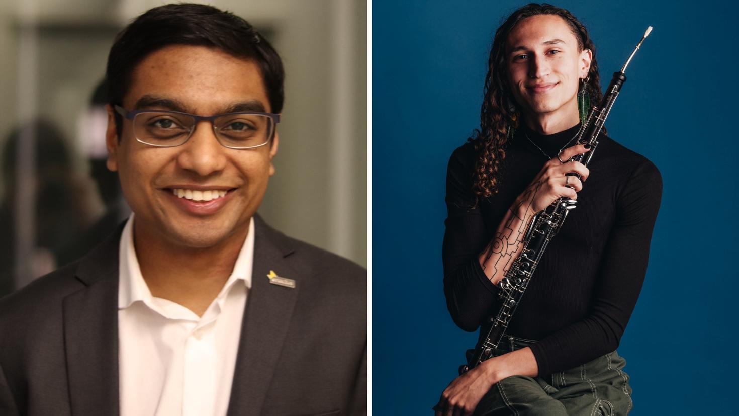 Alexander Parsan et Dylan Pinette