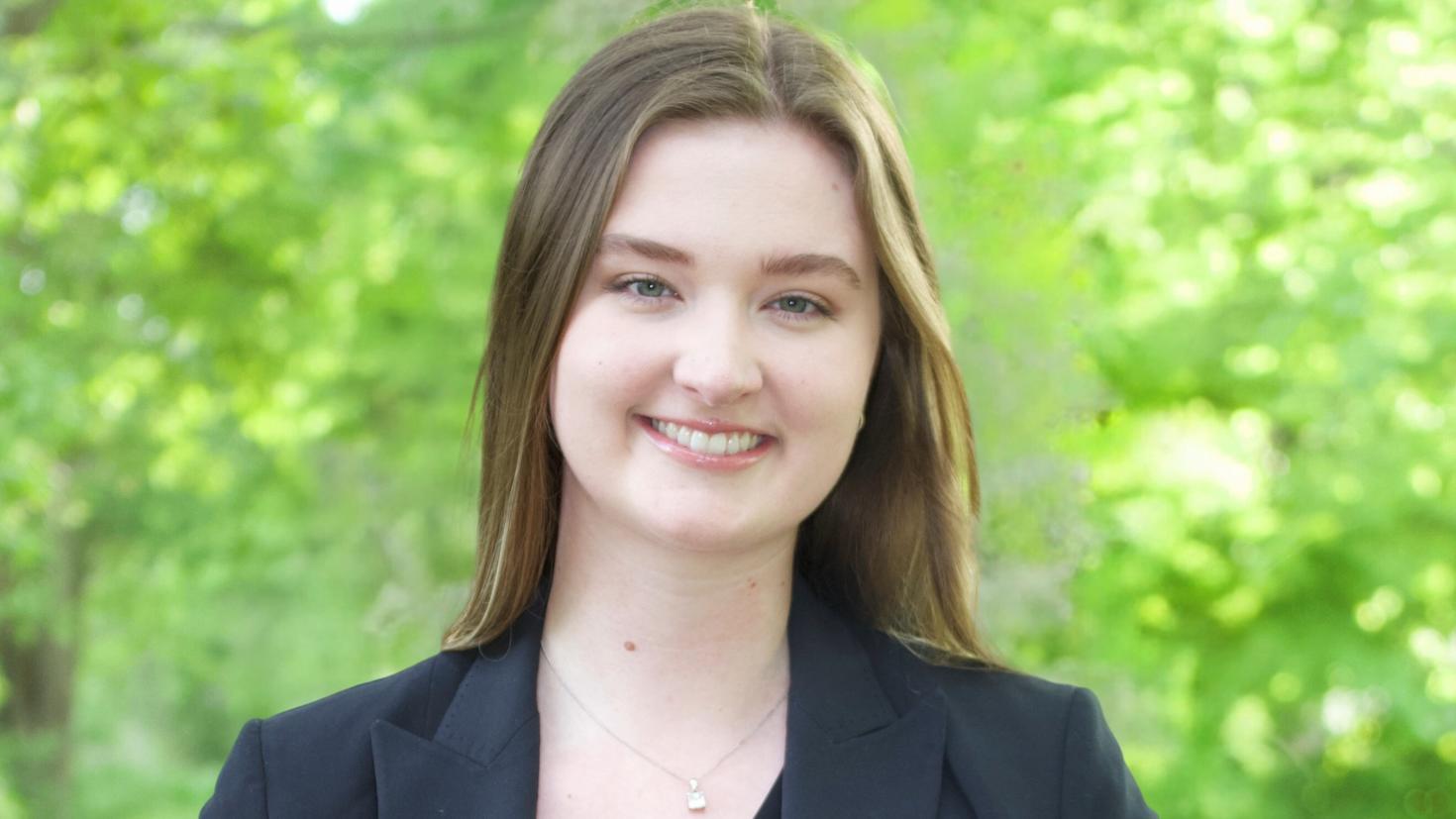 Renée Schryer, graduate student from the University of Ottawa's Master of Public Health