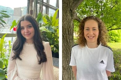 Laila Osman and Shilo Rousseau