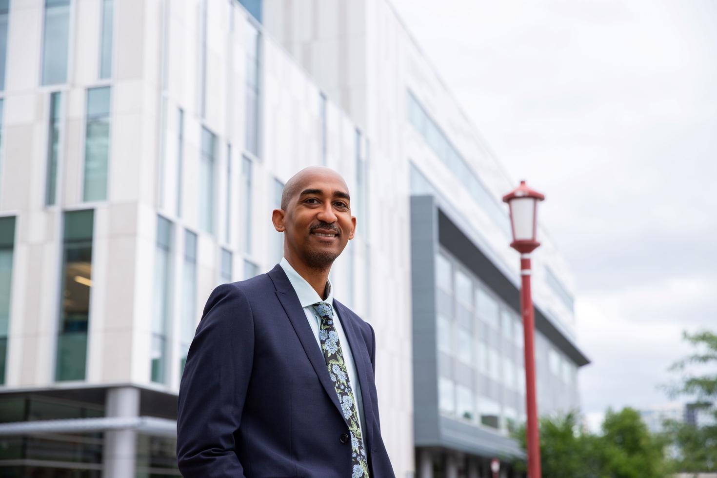 portrait image of the dean