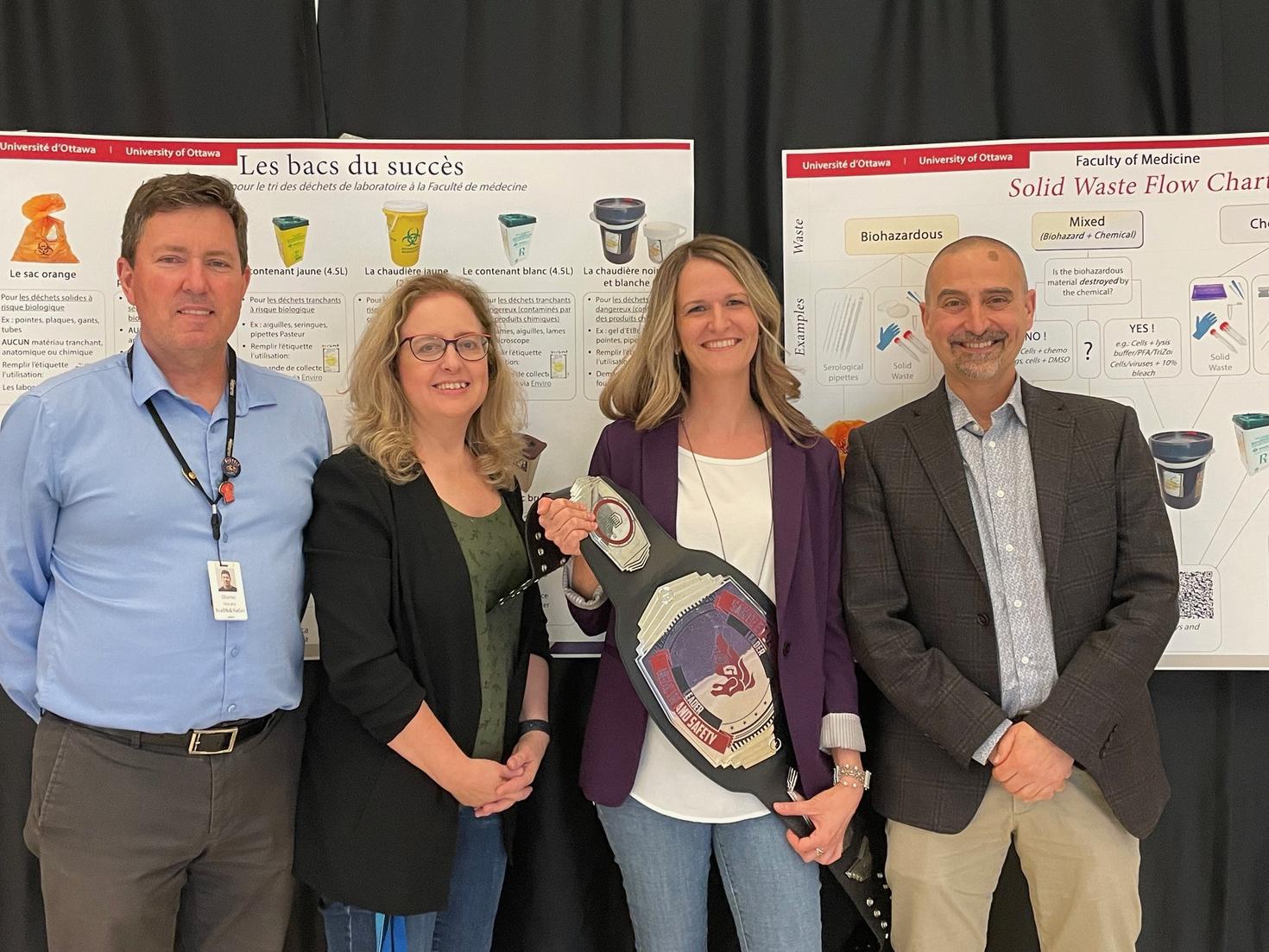 Genevieve Paris, Faculty of Medicine, named Health and Safety Leader for June