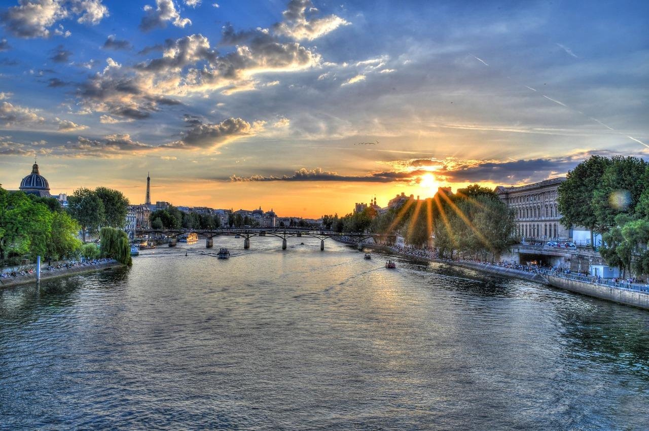 Seine river in Paris