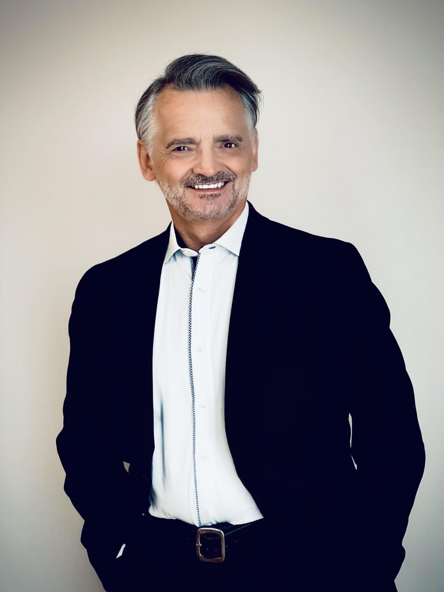 professor Pierre Trudel, smiling