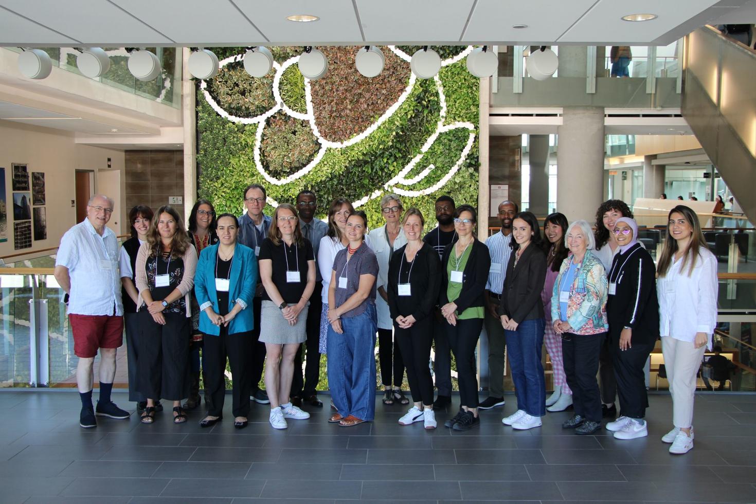 Group lors du lancement officielle du projet Savoirs sans frontières