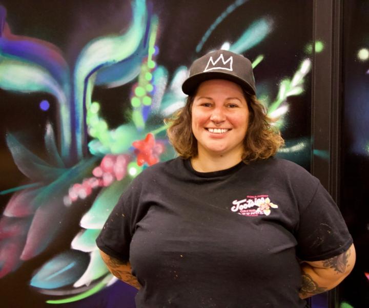 Mique Michelle, artiste franco-ontarienne.