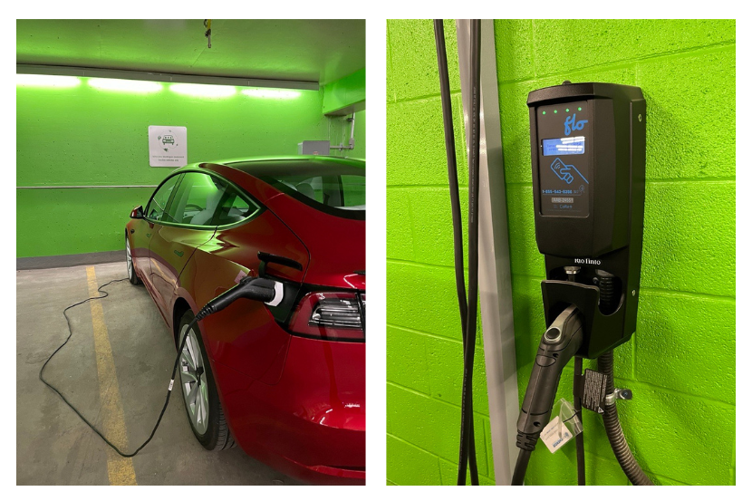 Stations de stationnement pour véhicules électriques