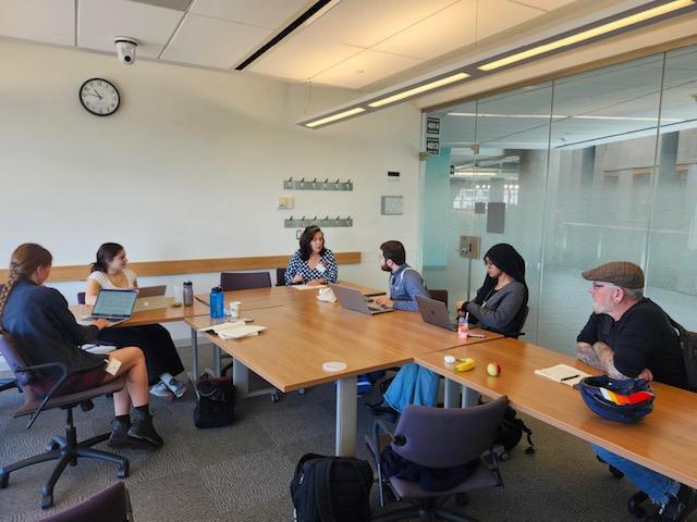 group of students working together 