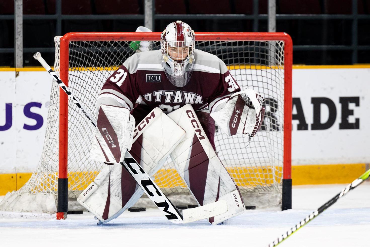 Zach Dietz, gardien de but des Gee-Gees