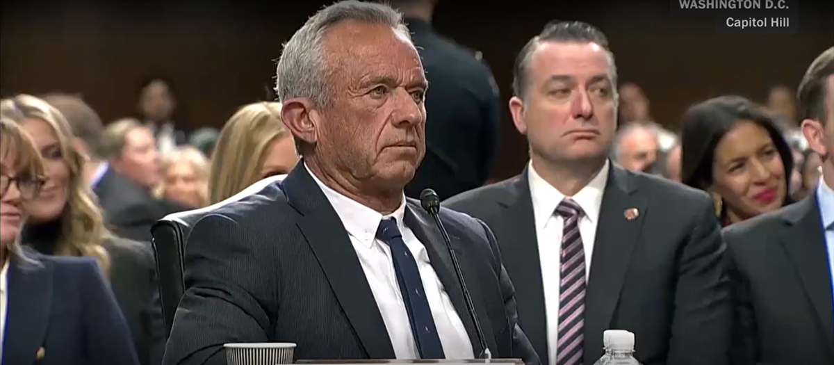 RFK Jr pendant l'audition