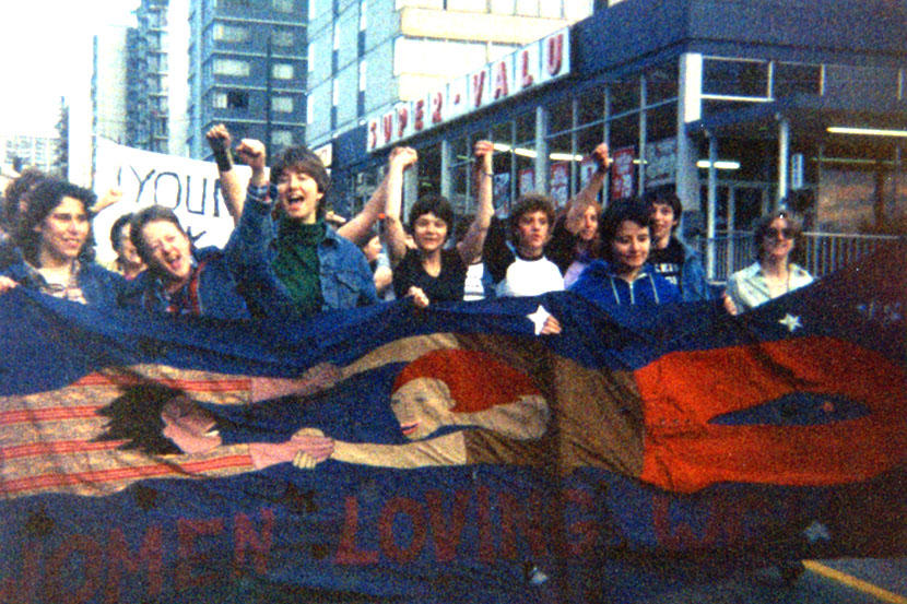 Dykes in the Street march, Toronto (7 October 1981), CWMA collection, 10-001-S3-I698