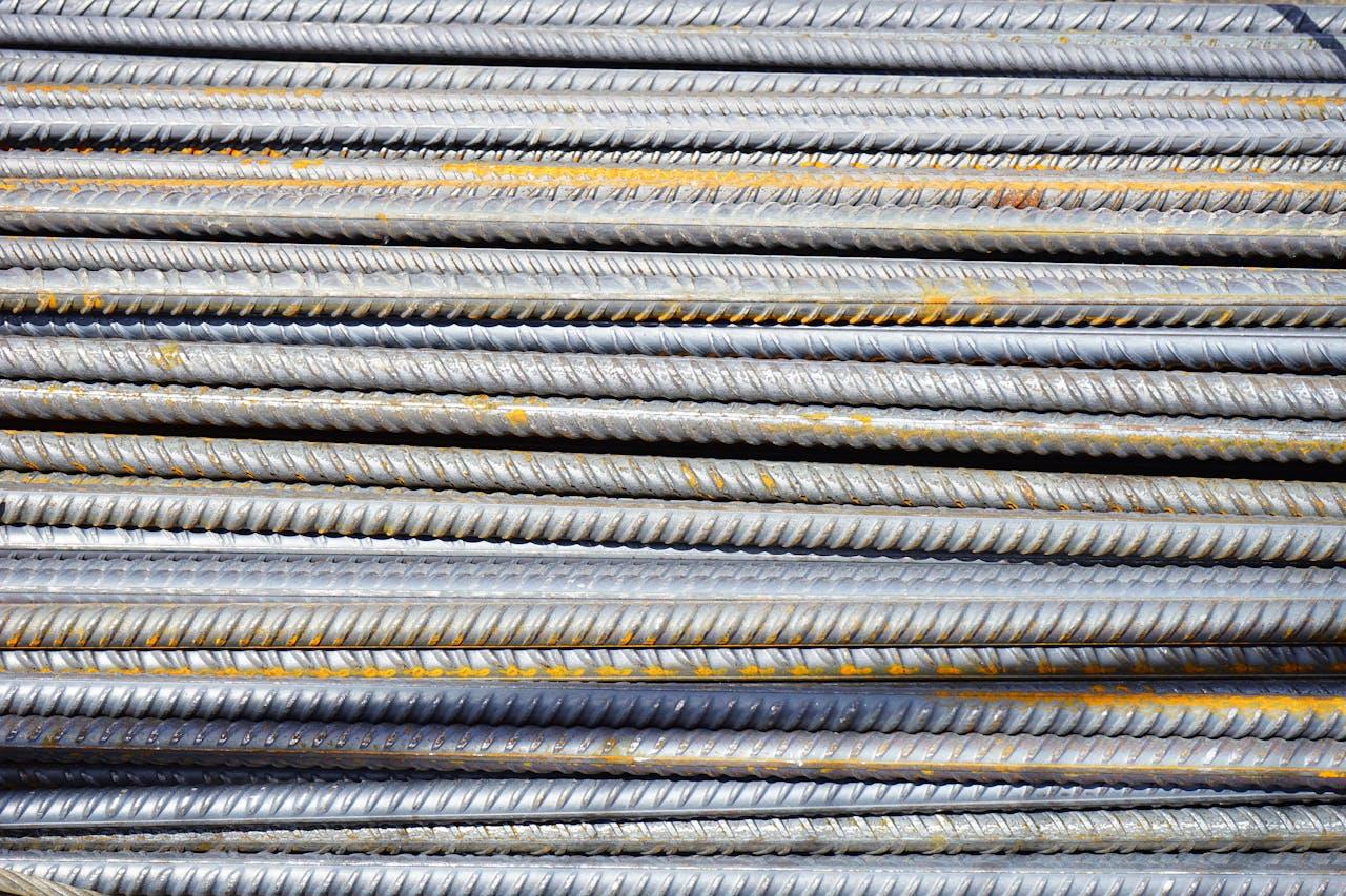 Pile d'acier d'armature