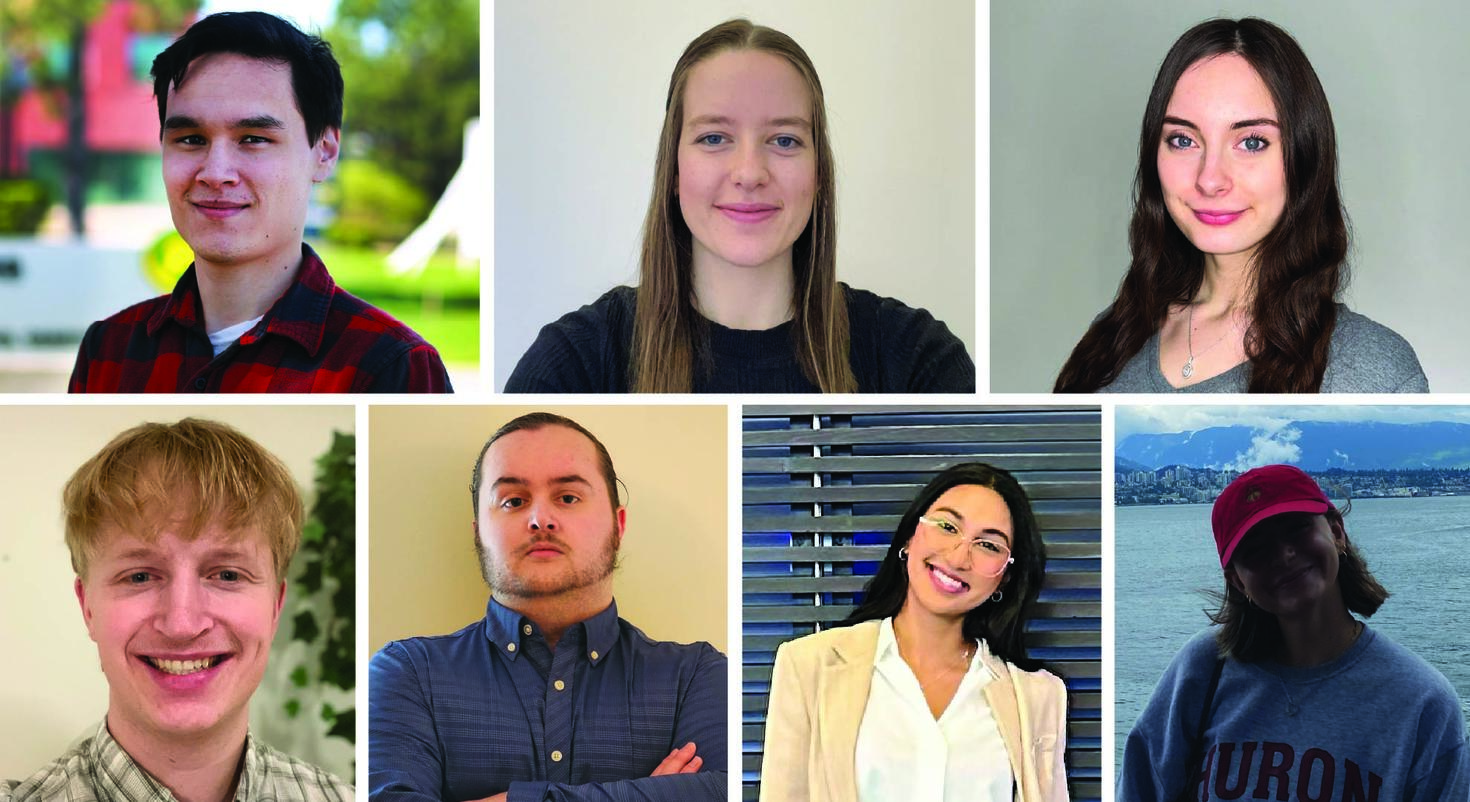 Seven winners of the 2023 CO-OP Student of the Year Awards