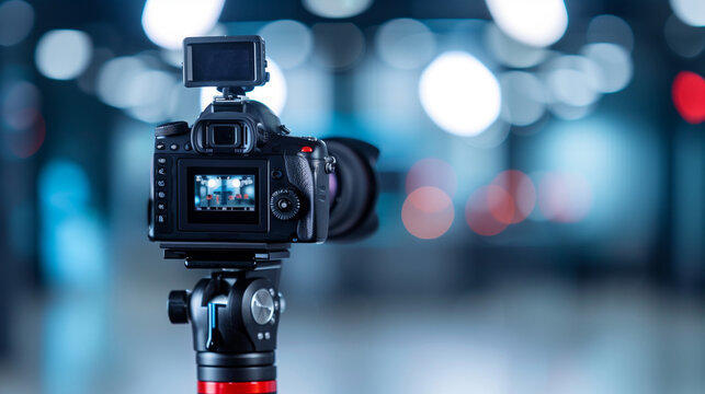 A video camera