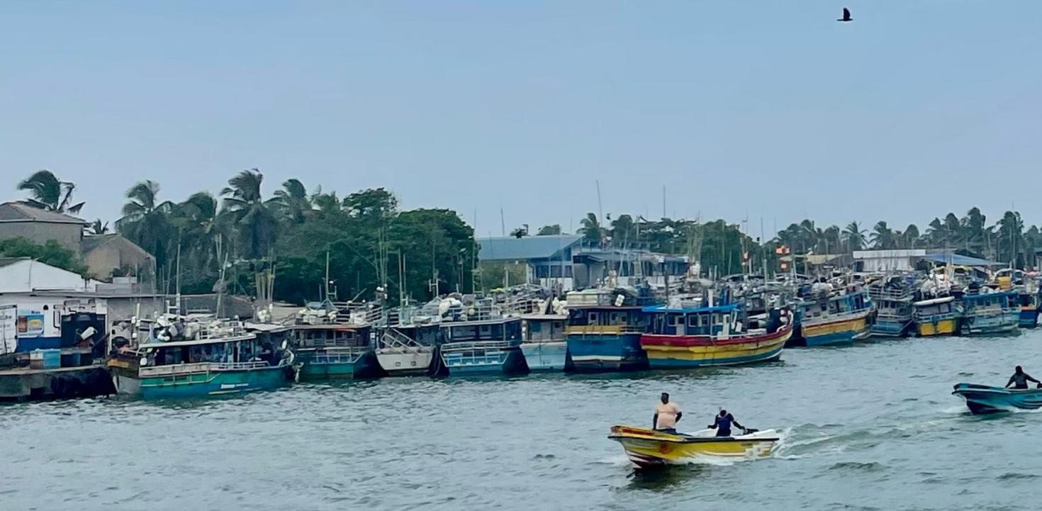The traditional boats and small fishing vessels of Sri Lanka.