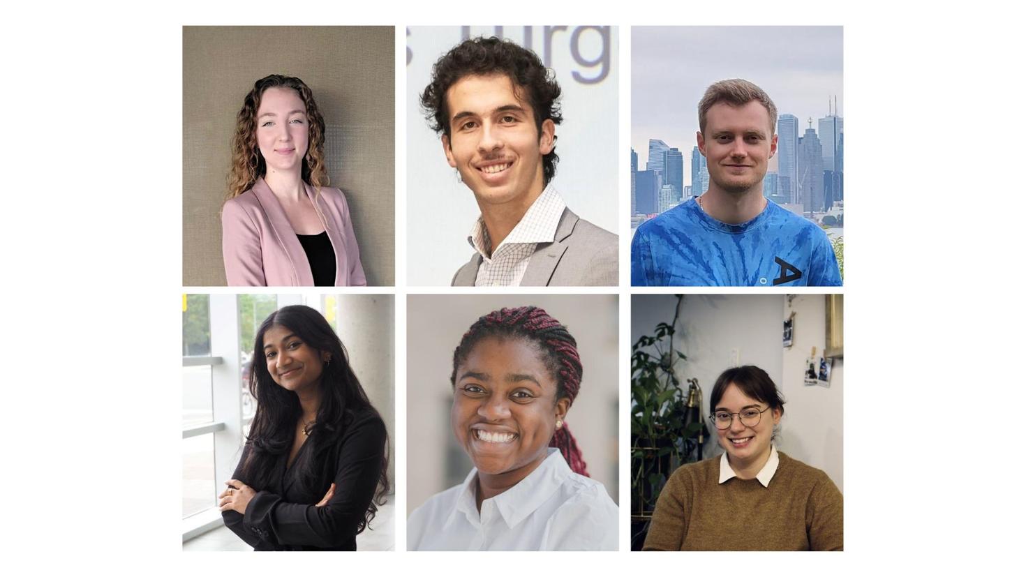 Six etudiants CO-OP 2023