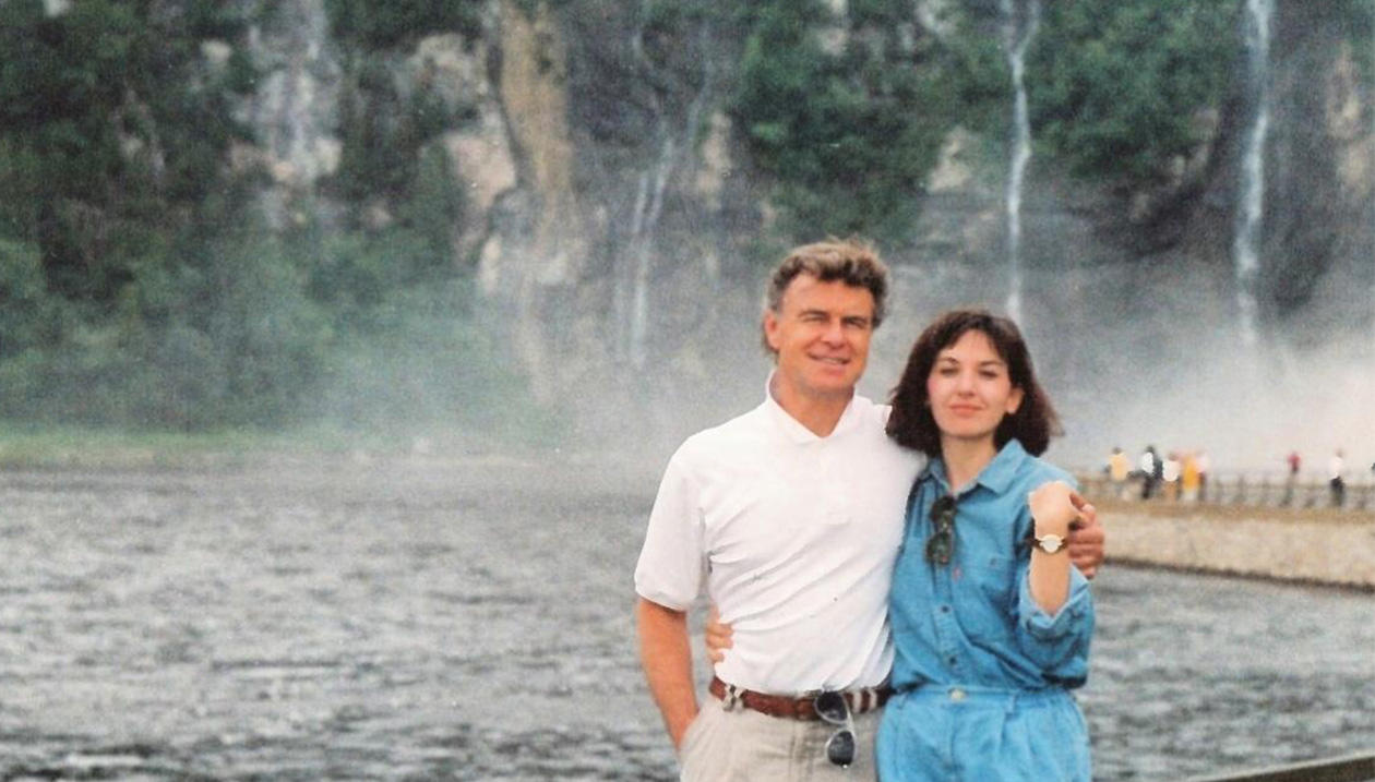 Ron Thomas and Dr. Christa Zeller-Thomas