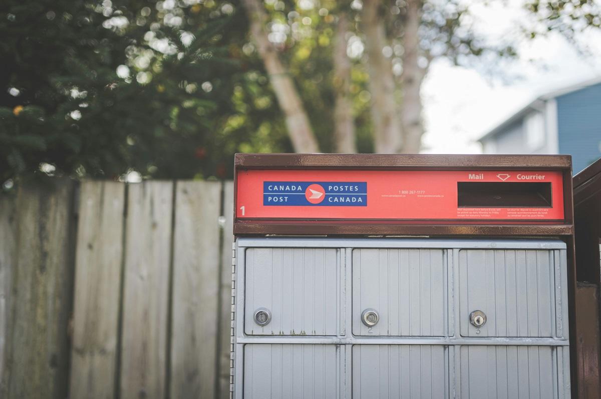 Canada Post community mailbox
