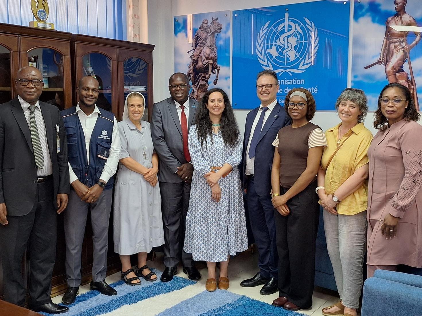 Benin Visit WHO