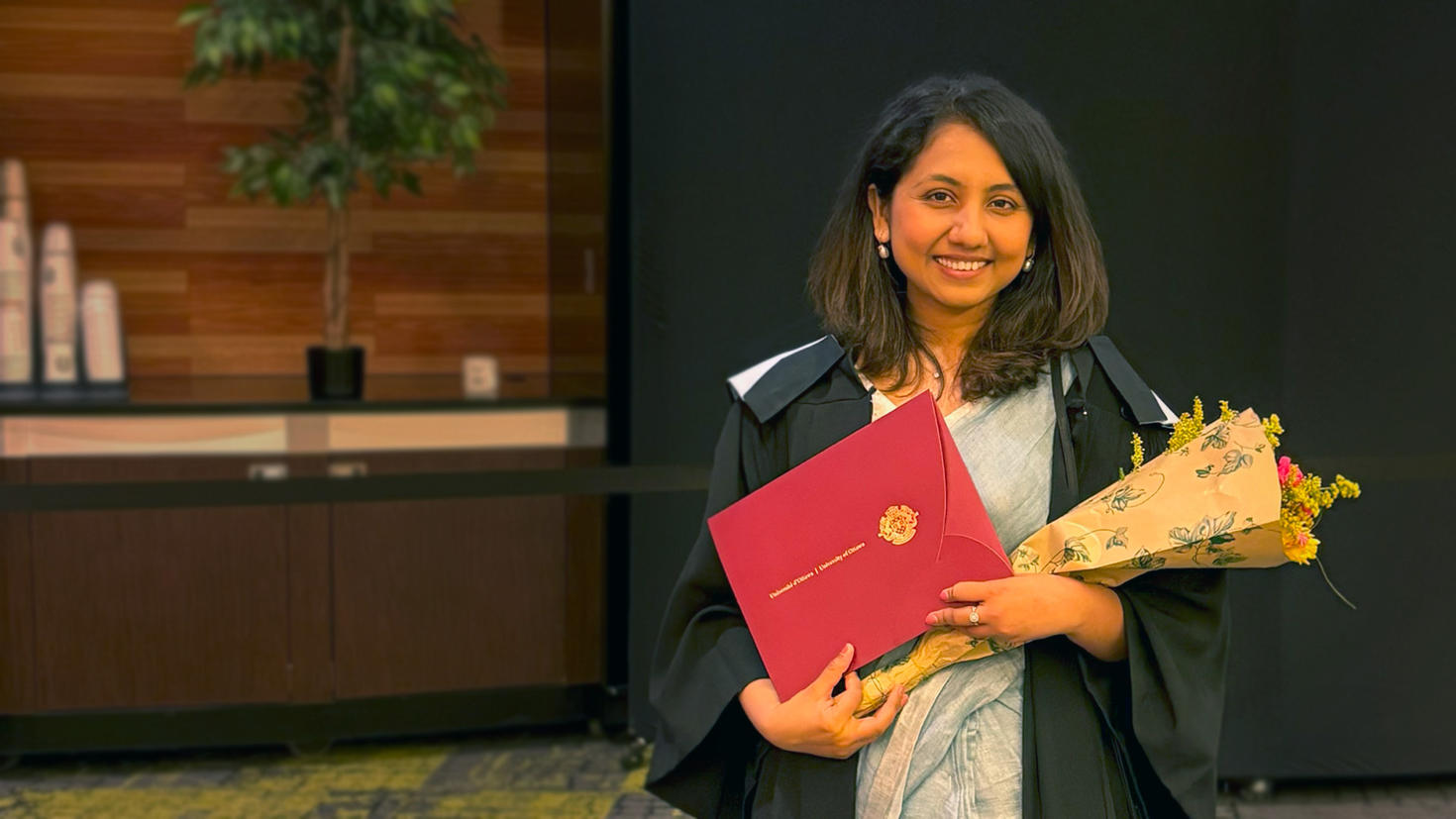 Steffie during Convocation