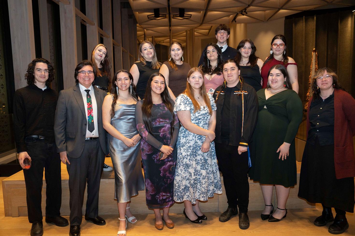 Membres de l’Association étudiante autochtone (AÉA) de l’Université d’Ottawa