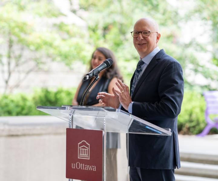 Kevin Kee, doyen sortant de la Faculté des arts