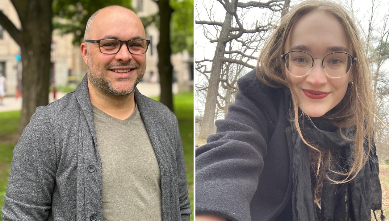 Mathieu Samson-Savage et Mila Osipenko