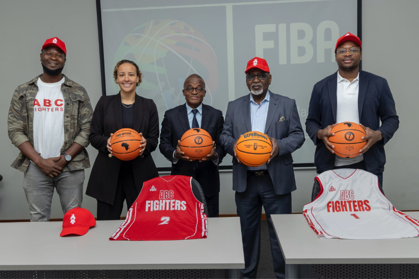 Kaly durant le tournoi Road to BAL Elite 16 de la Fédération Internationale de Basketball en octobre 2024.