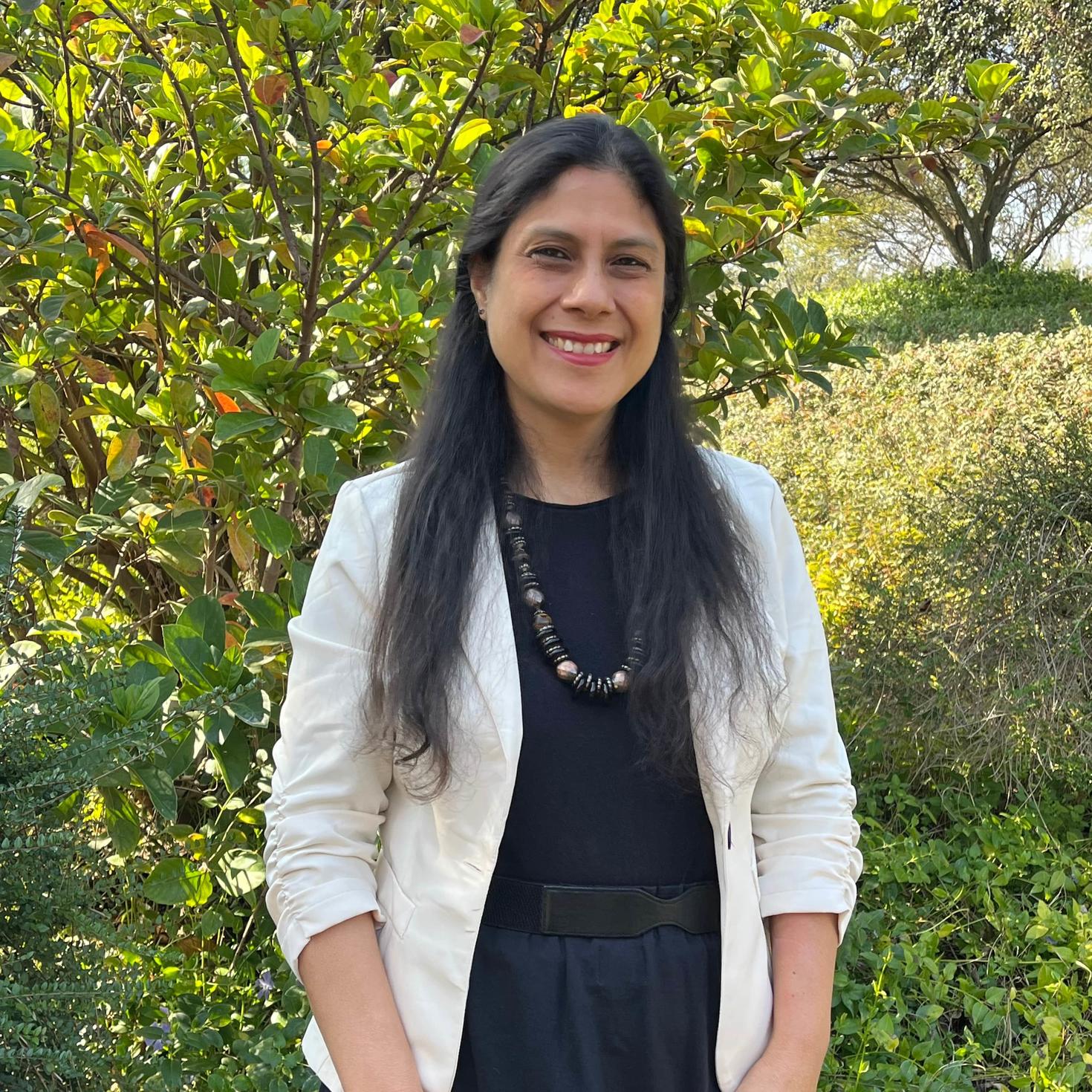 La professeure Guadalupe Escalante Rengifo