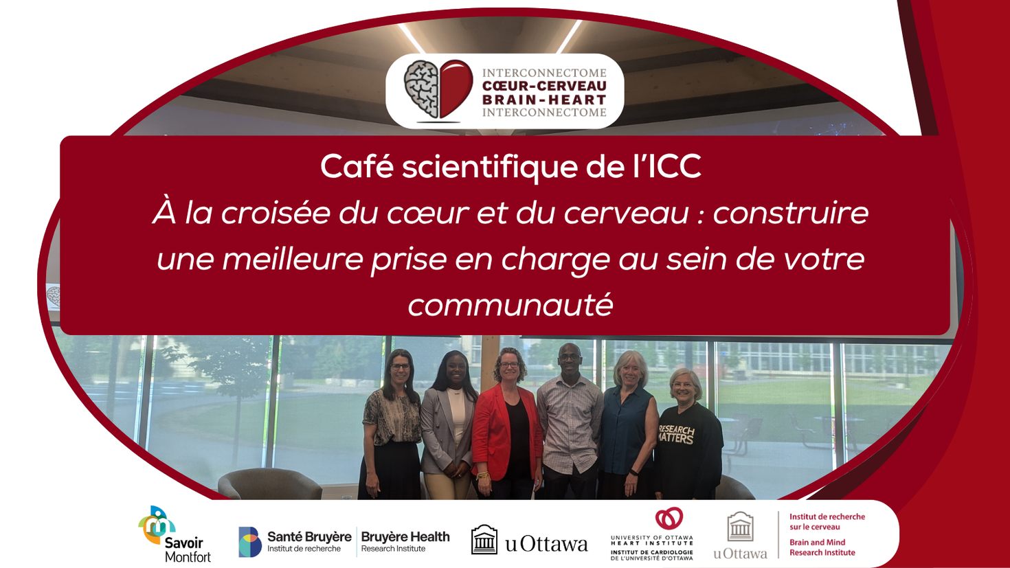 « Café scientifique de l’ICC À la croisée du cœur et du cerveau : construire une meilleure prise en charge au sein de votre communauté »
