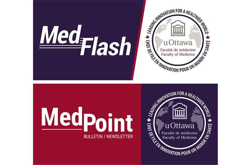 Bannières de MedFlash et de MedPoint