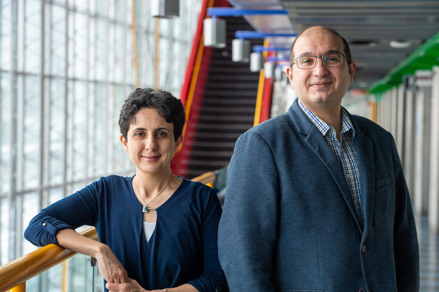 Shiva Nejati et Mehrdad Sabetzadeh (Photo: Ottawa Business Journal)