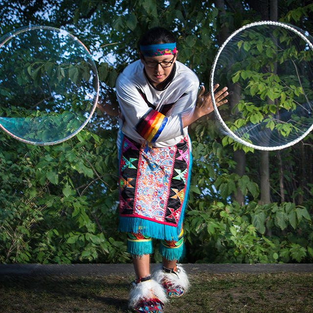Hoop dance
