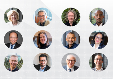 Les 12 chercheurs élus à la Société royale du Canada en 2025.
