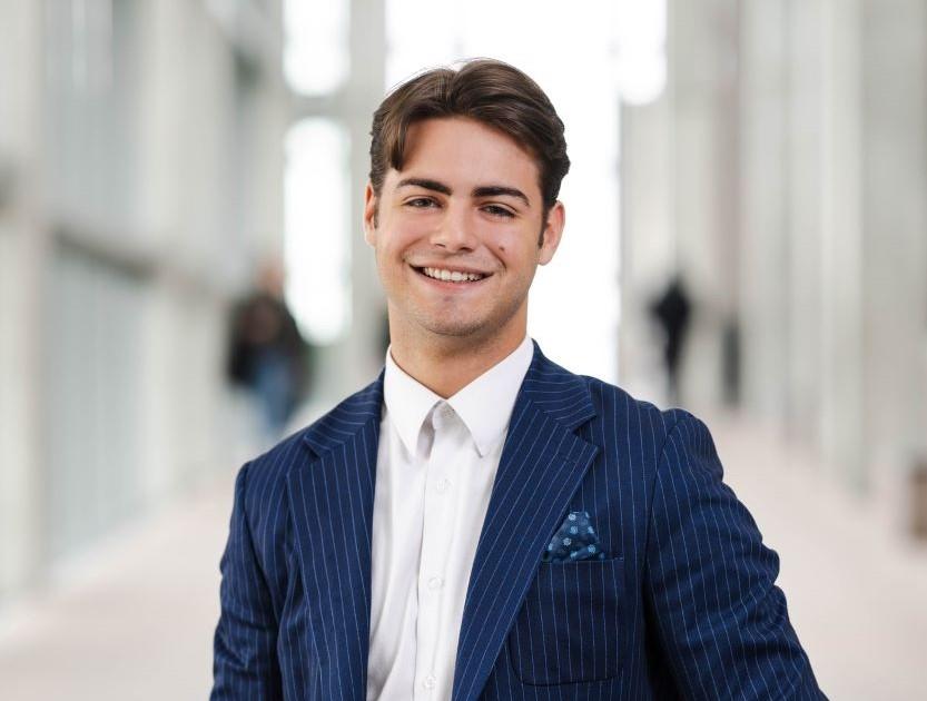 Un portrait de Thomas Guillemette. 