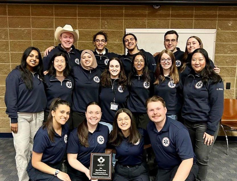 Members of the Volunteer Crisis Response Team.