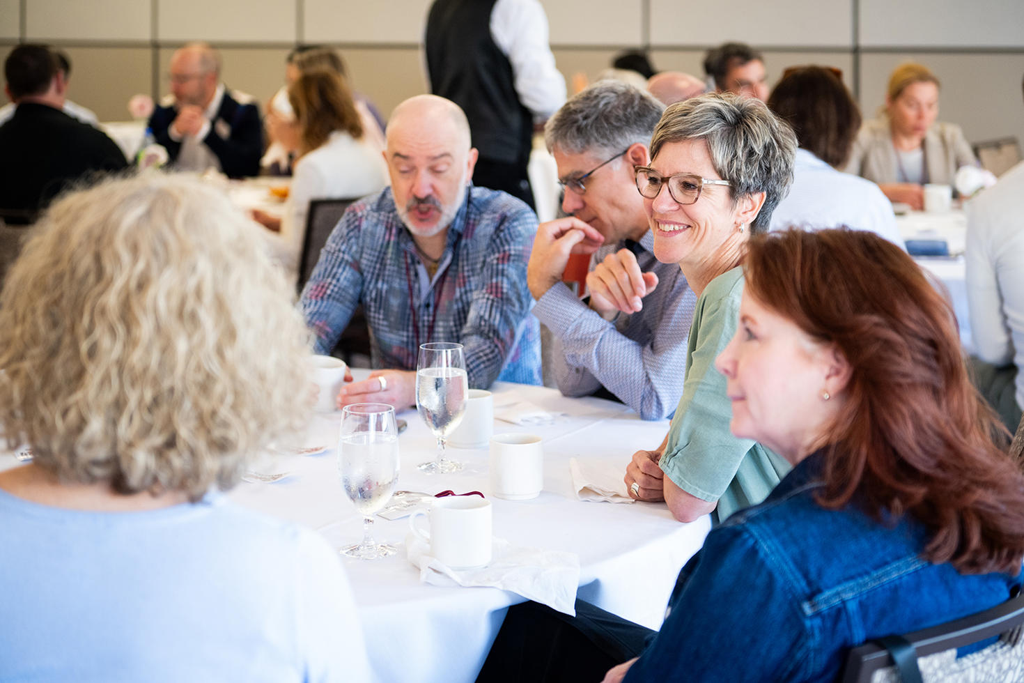 Despite some early mornings being a challenge, smiles were everywhere at the Sunday brunch.