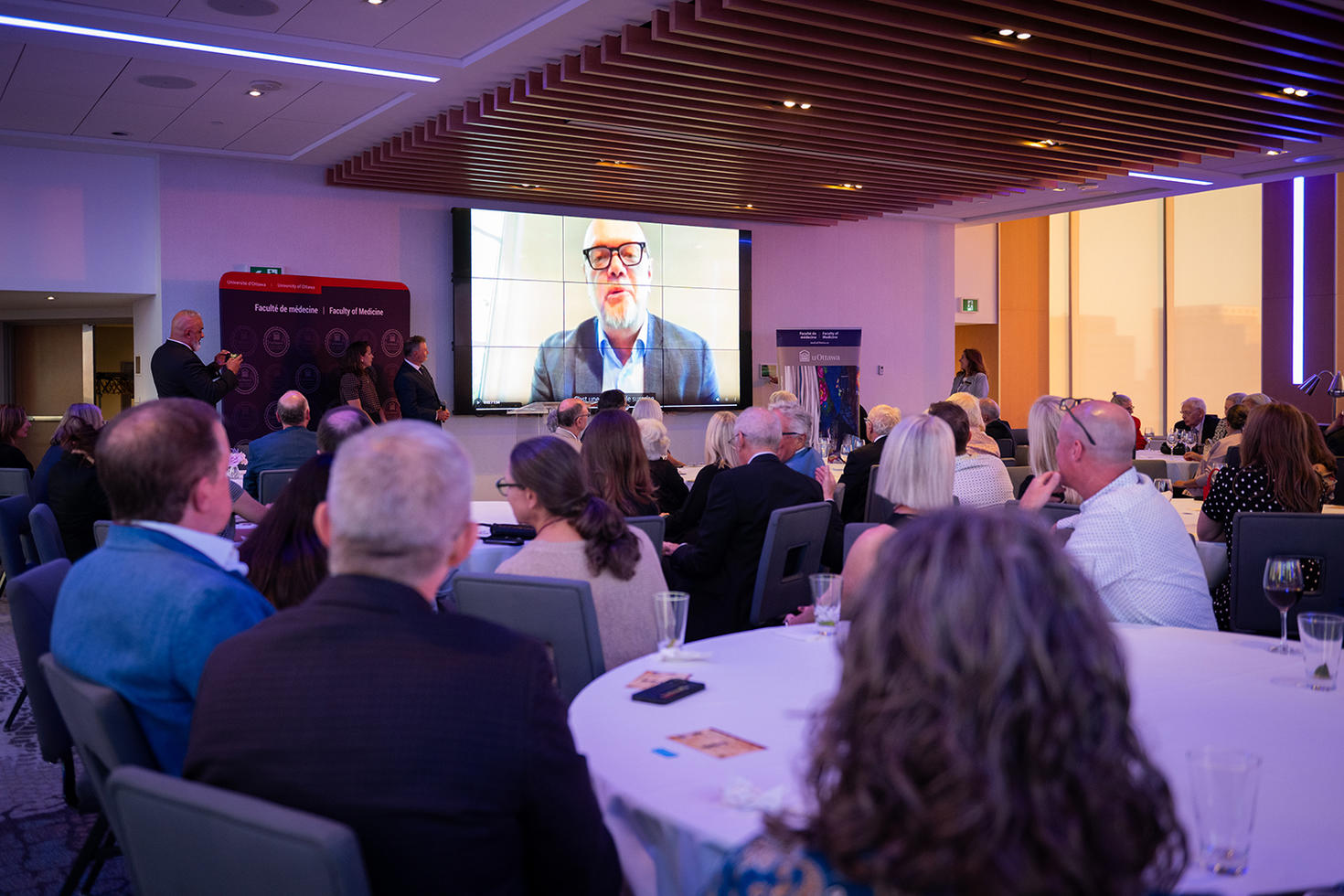 Dr. Rodger expressed his pride in receiving the Lifetime Achievement Award in a video shown during the ceremony.